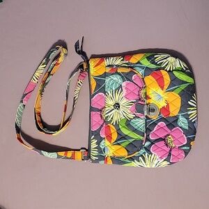 Vera Bradley Saddle Hipster Crossbody
